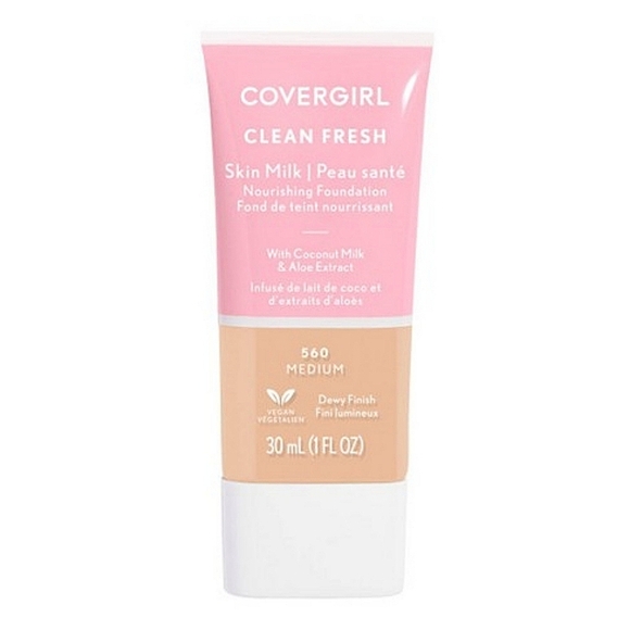 COVERGIRL Other - Covergirl Clean Fresh Skin Milk Foundation Dewy Finish, 560 Medium